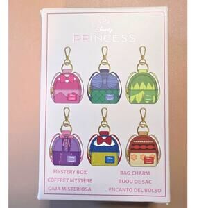 Loungefly Disney Princess Sequin Mystery Mini Backpack Keychain Charm | NIB